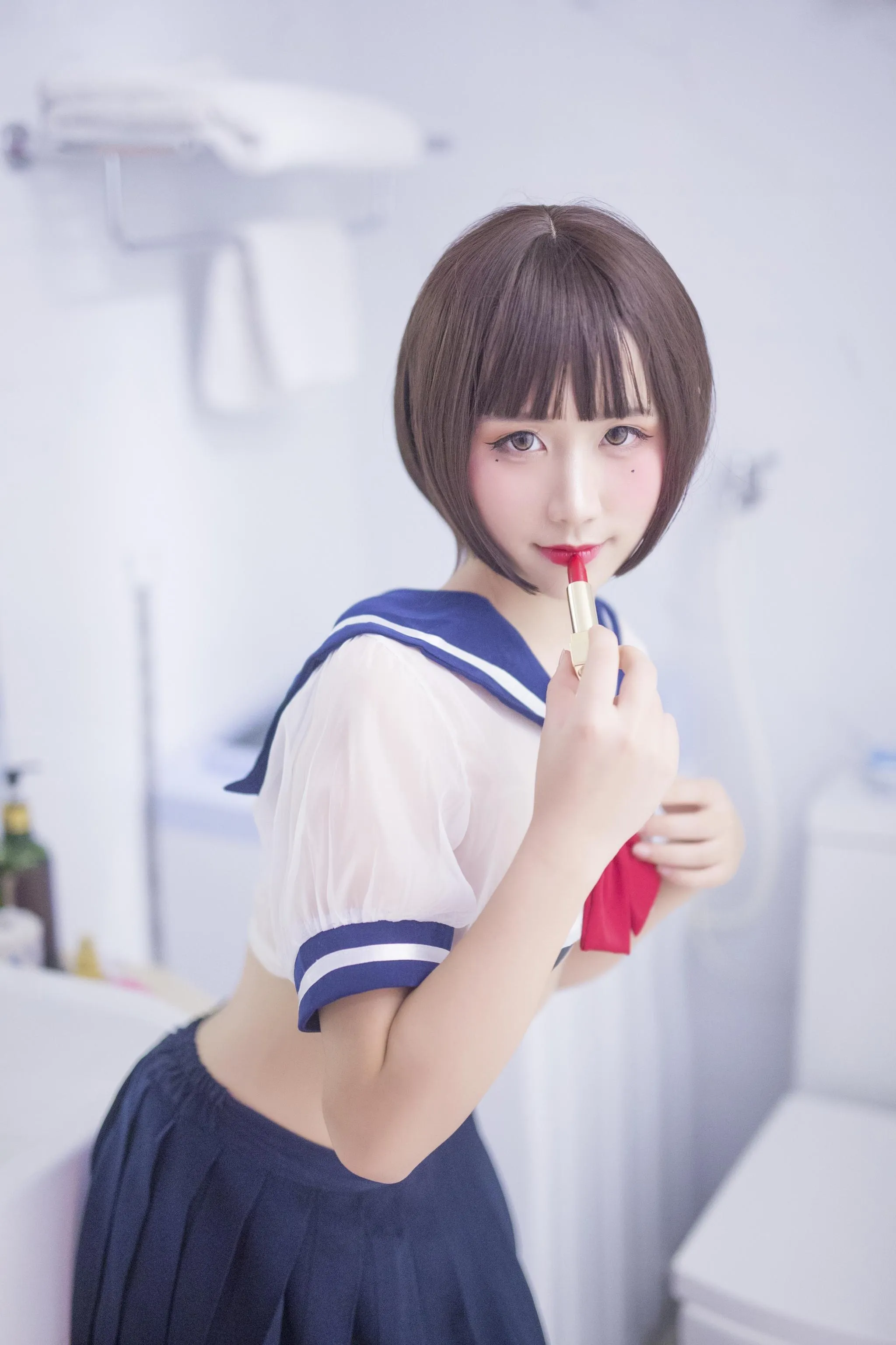 NO.37 九曲Jean-JK透明制服 [21P]插图4